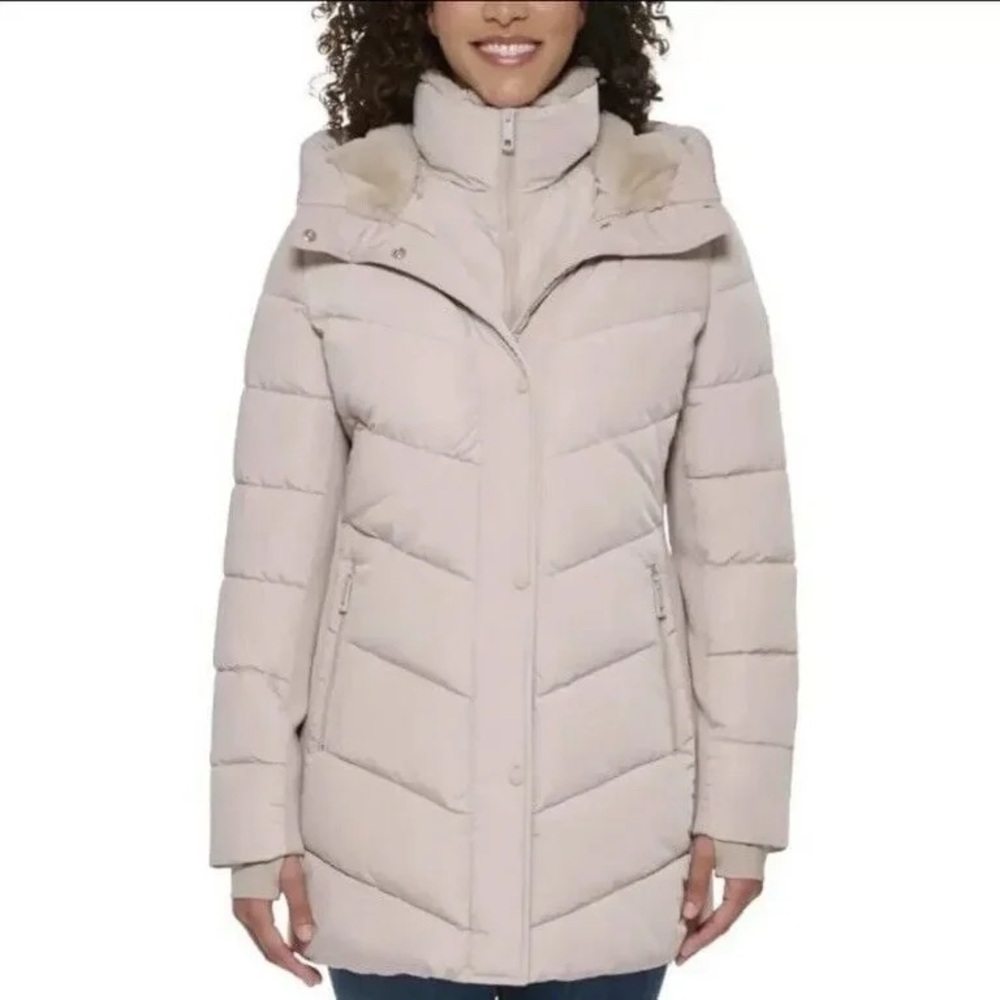 ANDREW MARC Women's Faux Fur Hooded Walker Jacket Size XXL - Picture 16 of 16